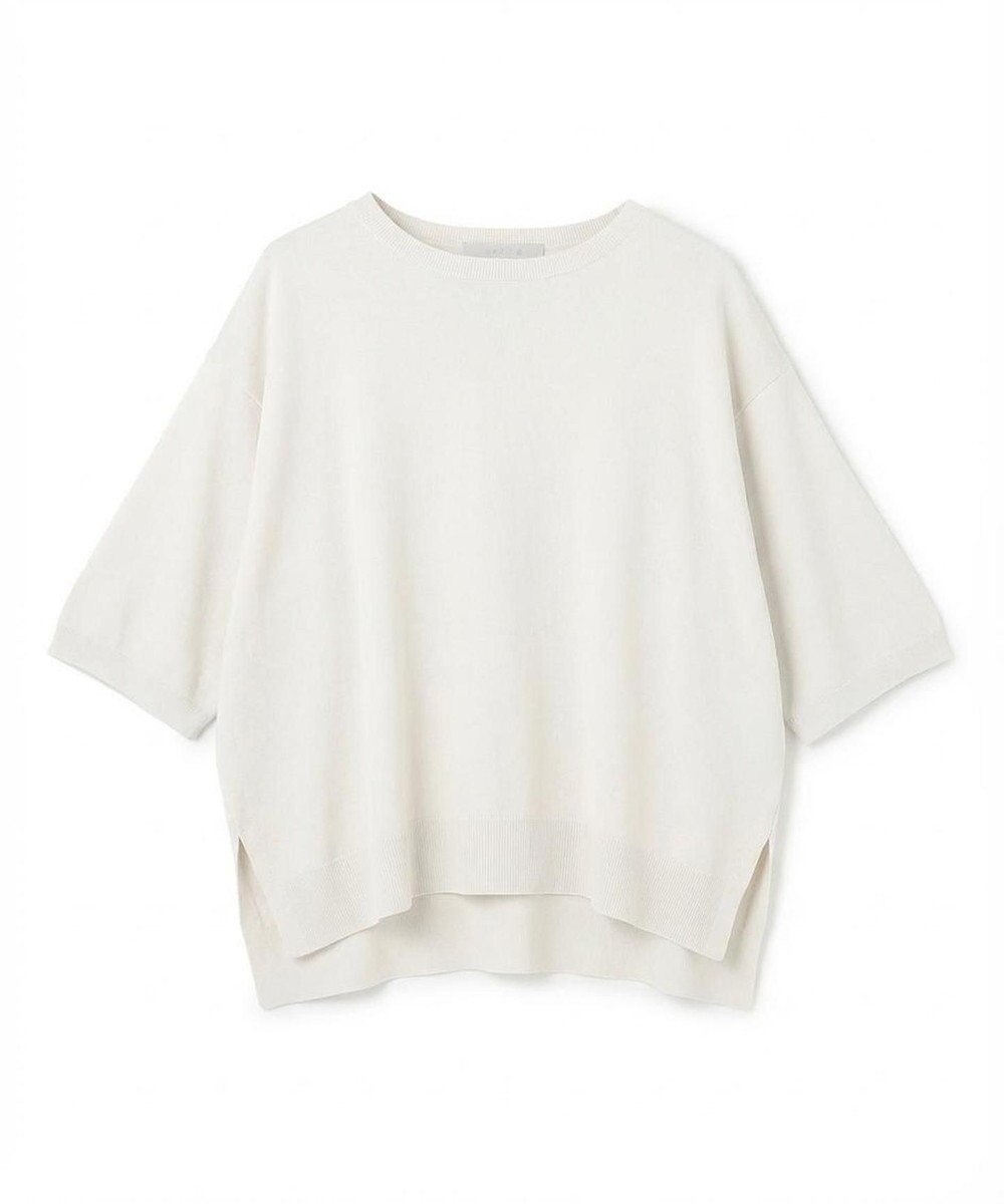 UNFILO L スゴ機能美ニット ハーフスリーブ 