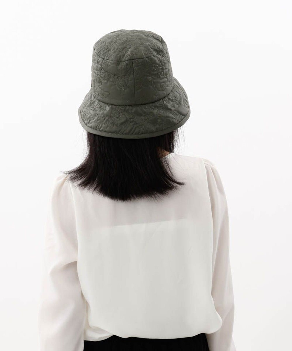 AURORA 【 Beaurance （ビューランス）】刺繍キルティングバケットハット 