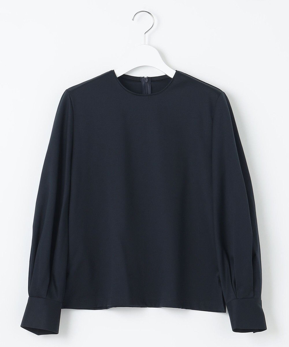 自由区 【洗える】ハイカウントパフスリーブ カットソー 