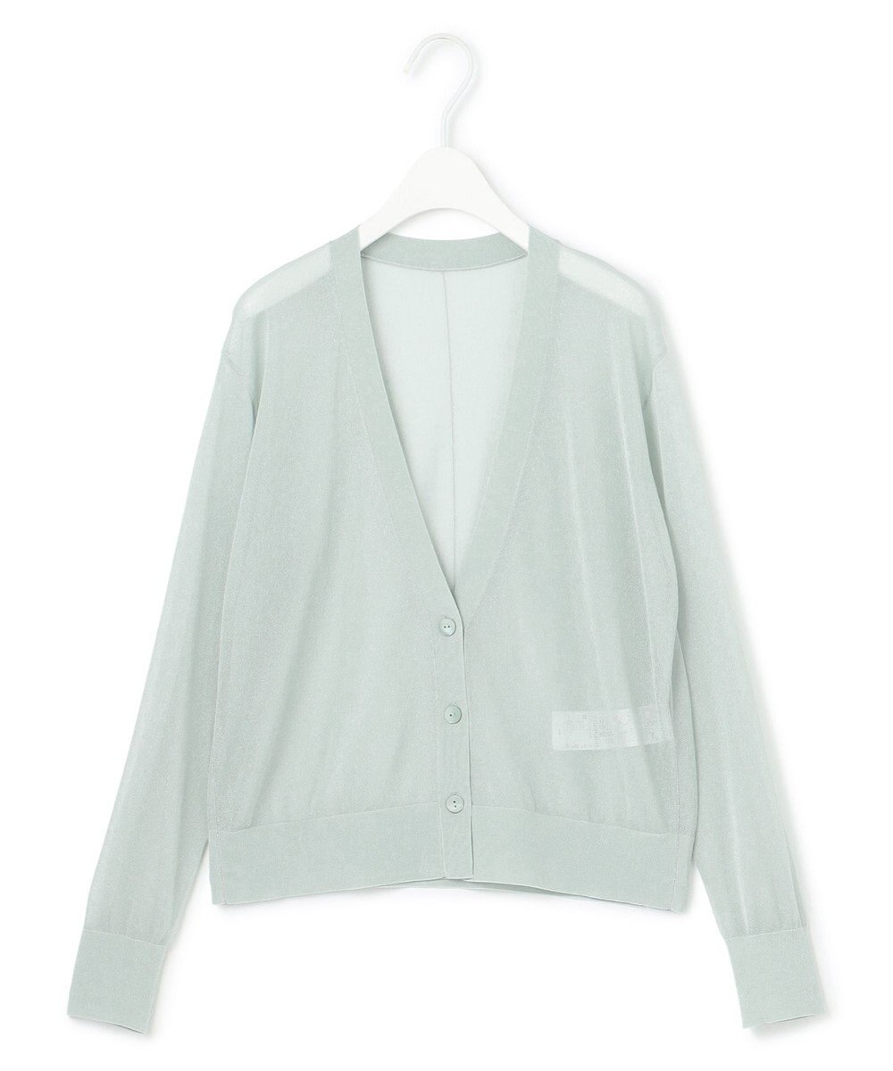 ICB L 【洗える】ドライシアーカーディガン 