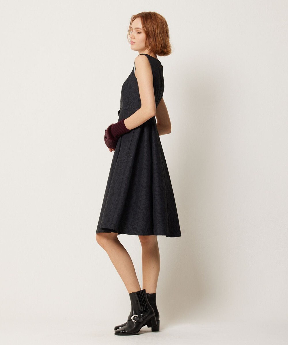 TOCCA 【WEB限定カラーあり】【消臭・洗える】RIBBON LABYRINTH JACQUARD ドレス 