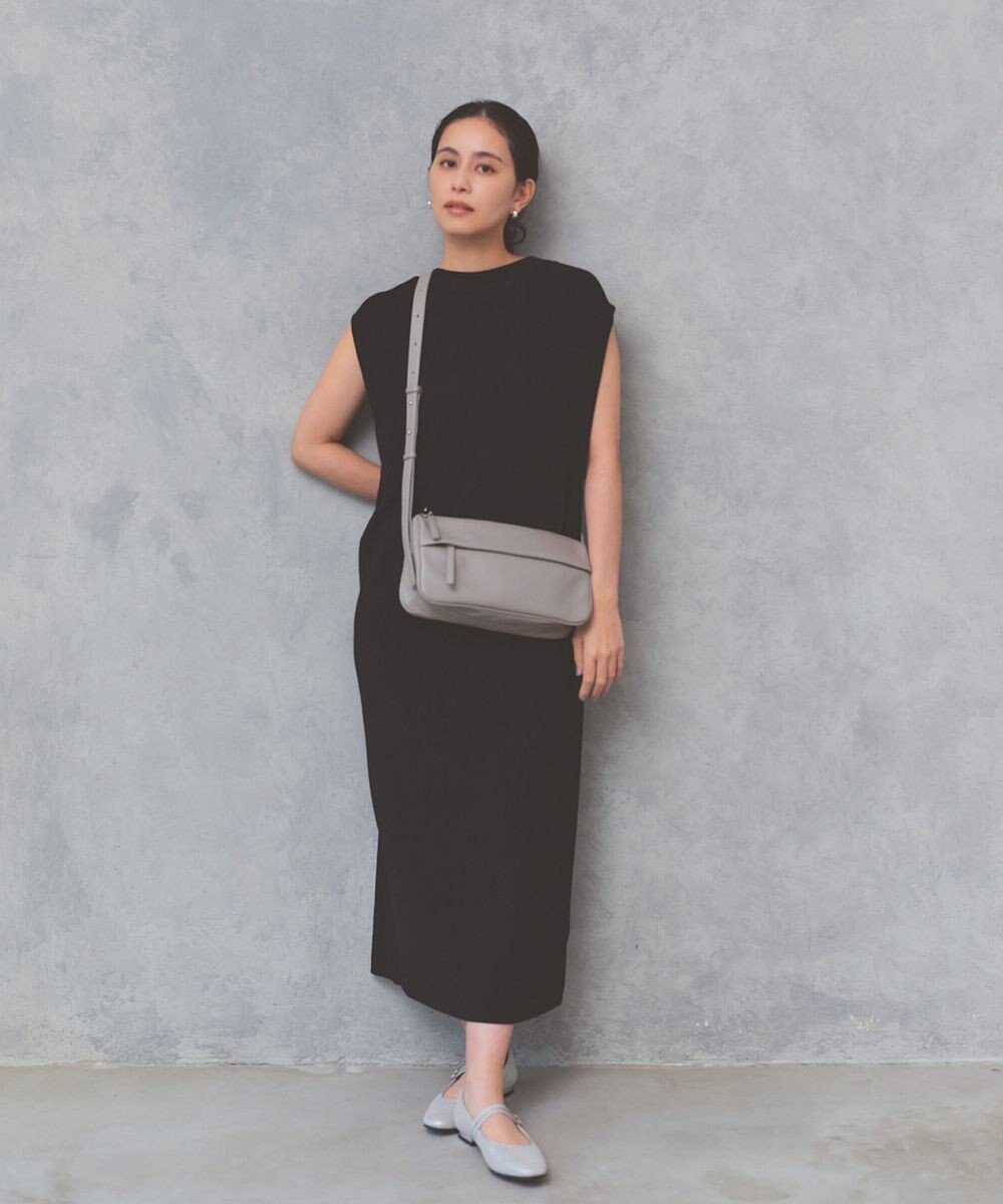 TOPKAPI 【Breath TOPKAPI】SUPPLE サプル シボレザー スワローマチ ワイド ショルダーバッグ 