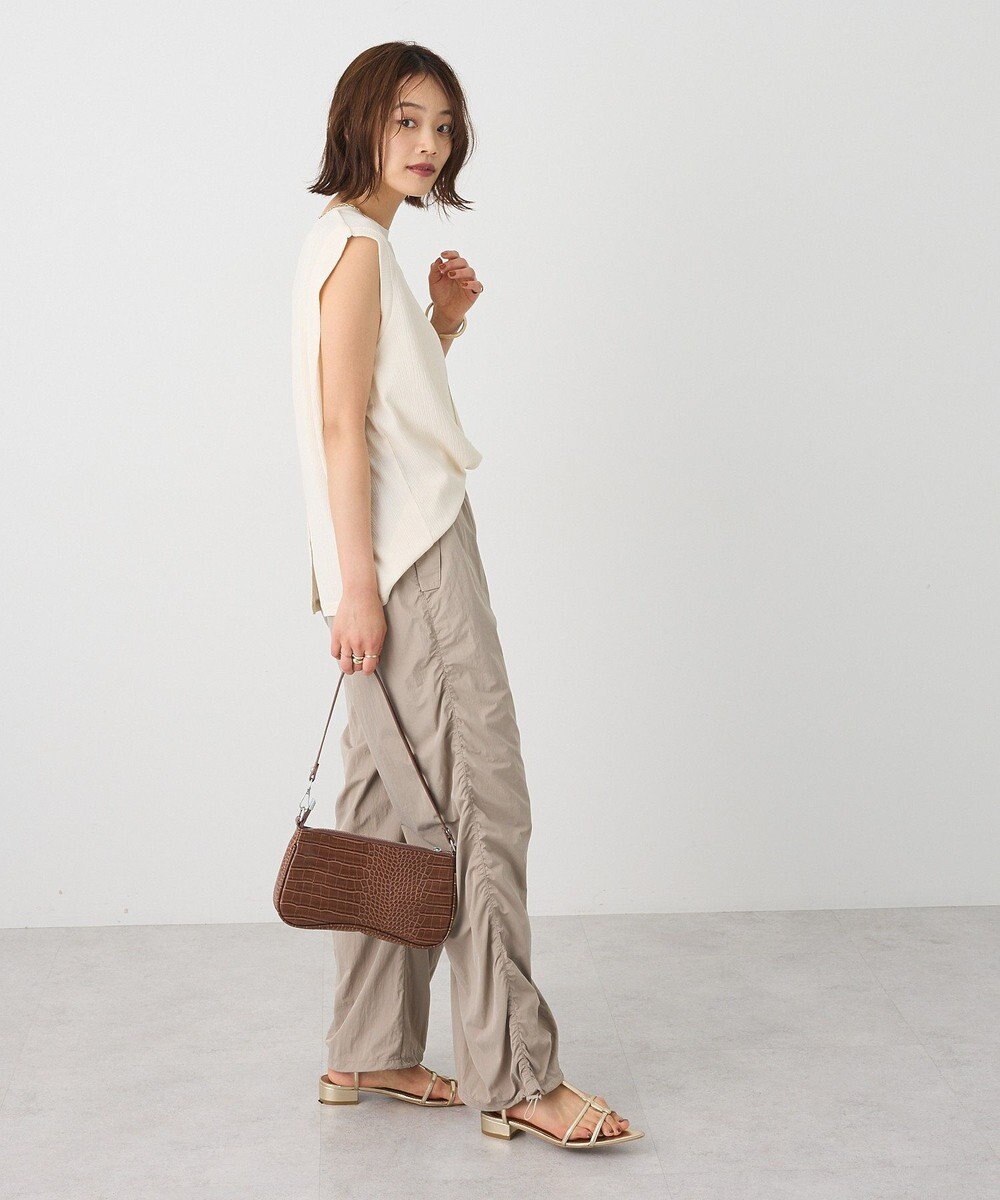 CRAFT STANDARD BOUTIQUE サイドシャーリングカーゴパンツ 