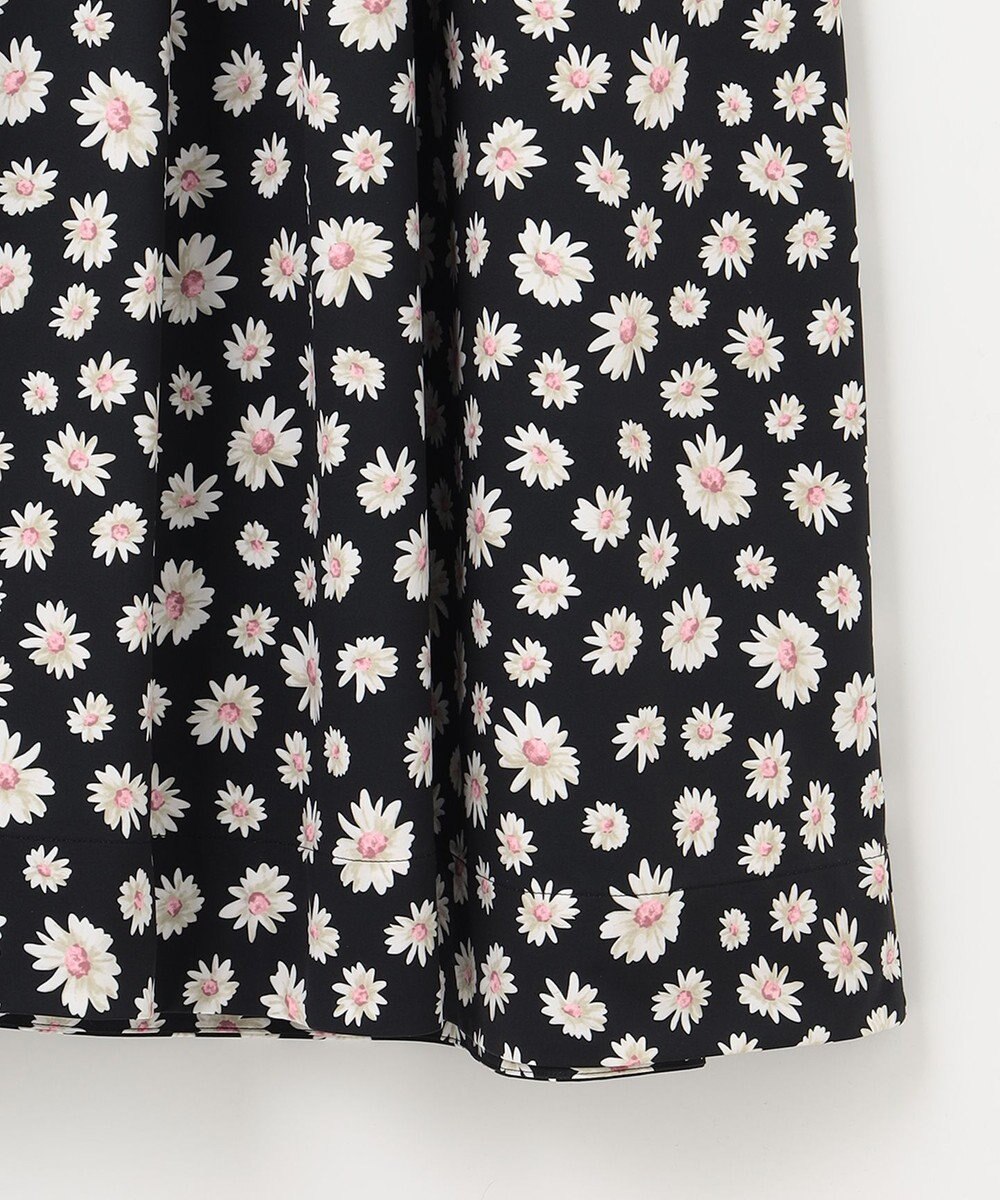 組曲 L 【組曲×setsuko sagittaire】ハイカウントストレッチプリントワンピース 