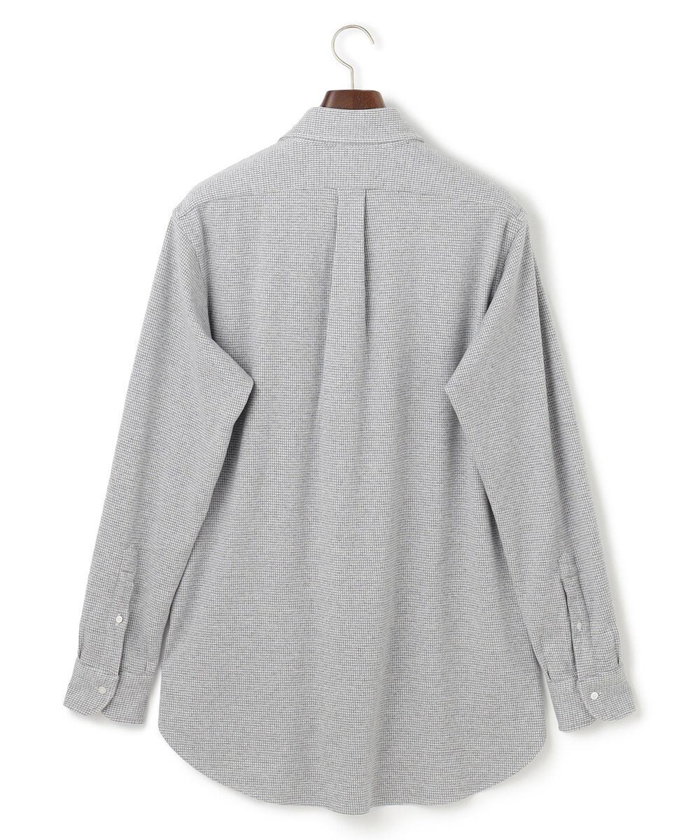 J.PRESS MEN 【Single Needle Tailoring / 形態安定】リッチジャージーコットン ネルシャツ/B.D. 