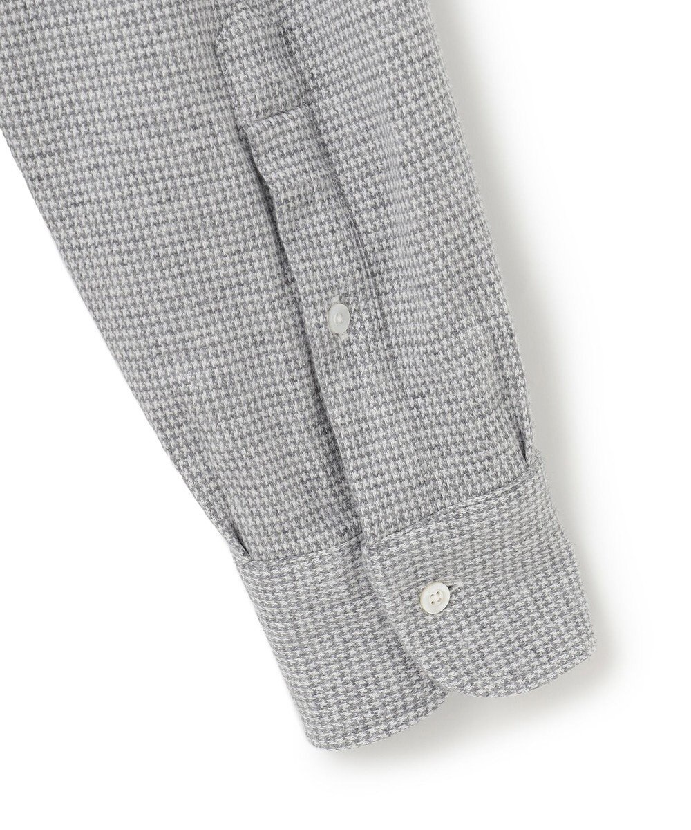 J.PRESS MEN 【Single Needle Tailoring / 形態安定】リッチジャージーコットン ネルシャツ/B.D. 