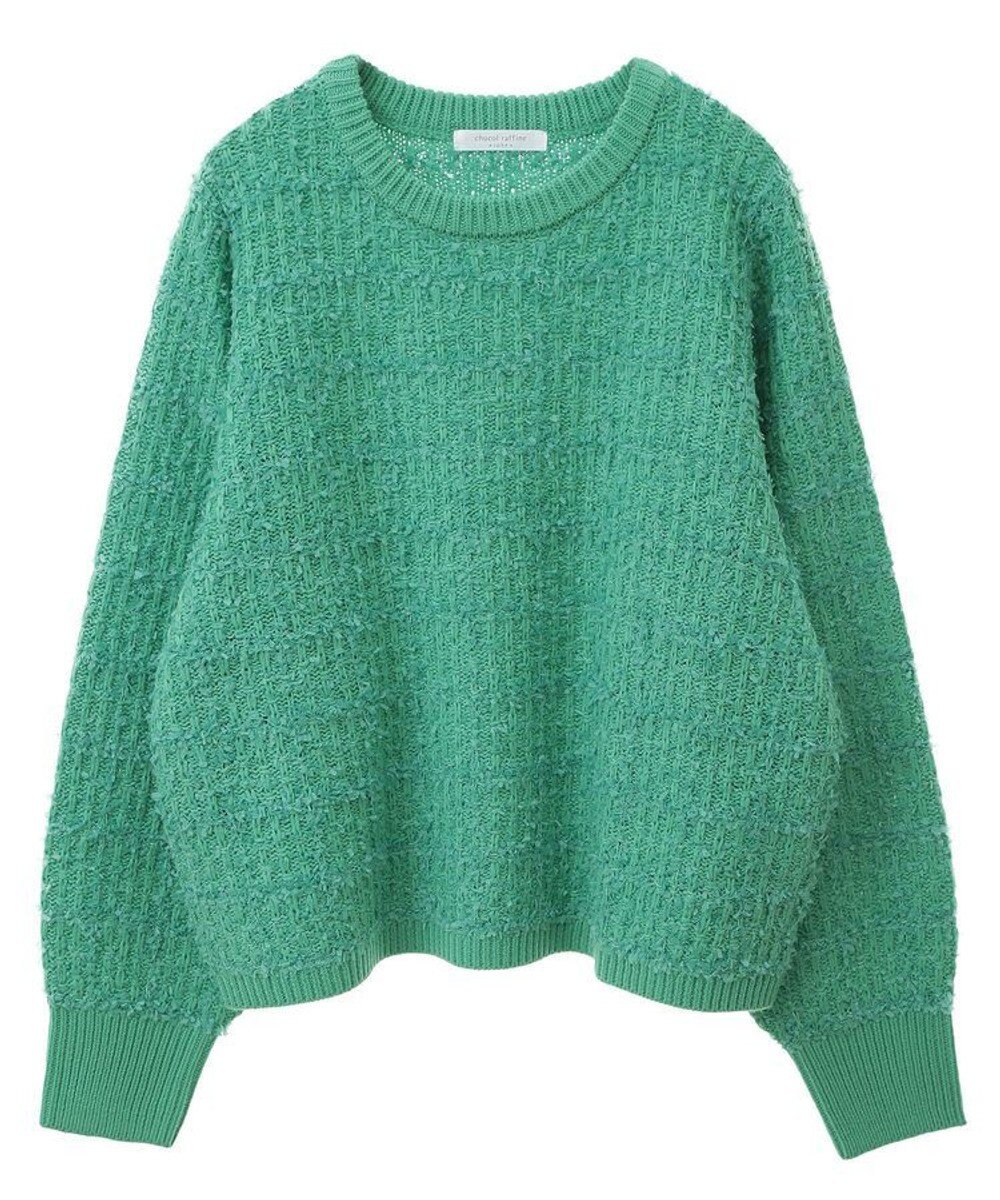 Green Parks テープヤーンニットプルオーバー 