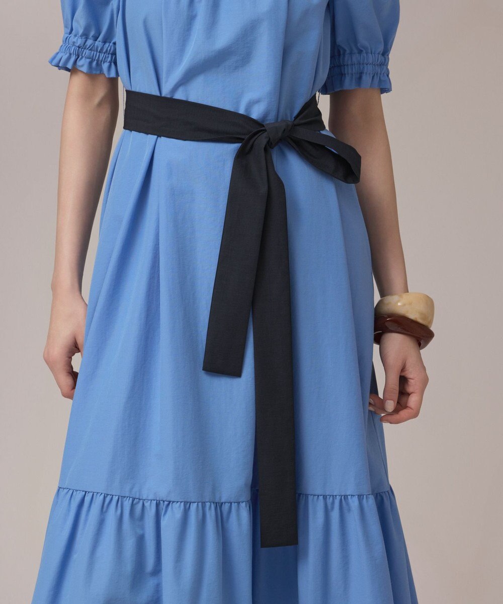 GRACE CONTINENTAL ギャザーロングワンピース 