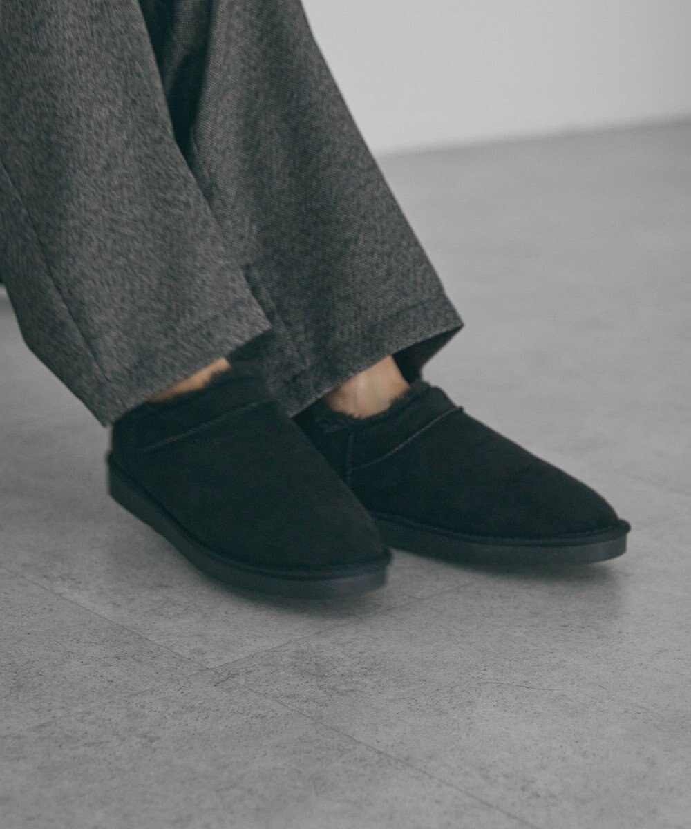 AMERICAN HOLIC 【整履き】ムートンライクブーツ 