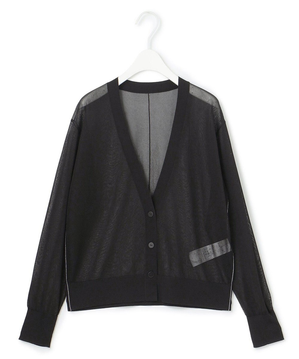 ICB L 【洗える】ドライシアーカーディガン 