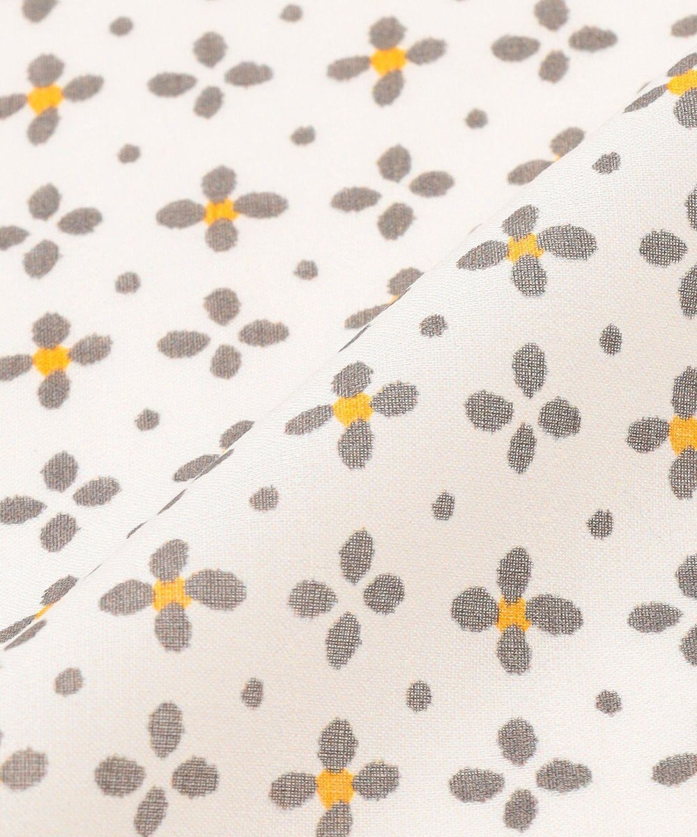 JOSEPH ABBOUD 【日本製】RCF綿ローン 小紋柄プリント スカーフ 