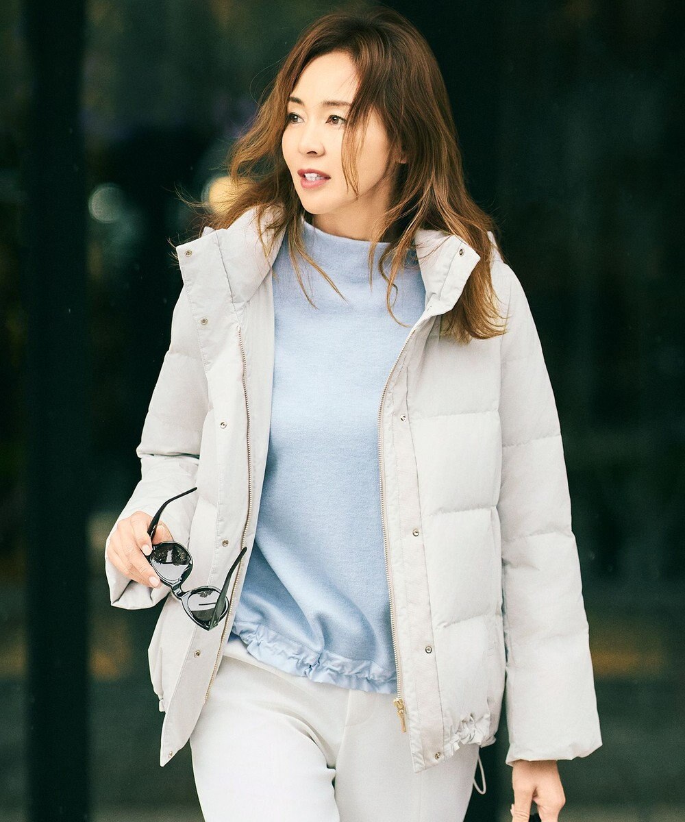 自由区 S 【WEB限定カラーあり・SHIHOさん着用】マイクロタッサーダウン コートⅡ 