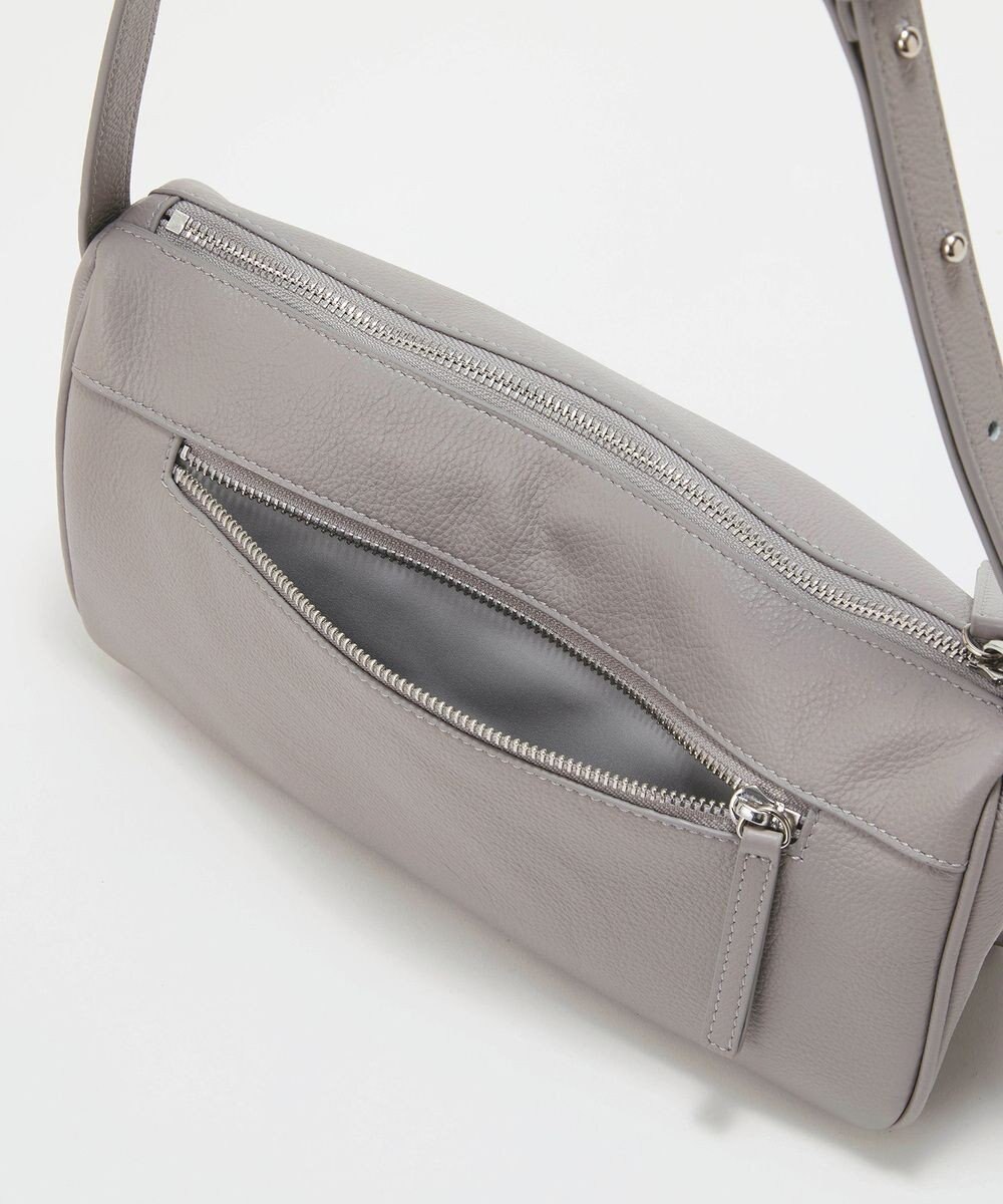 TOPKAPI 【Breath TOPKAPI】SUPPLE サプル シボレザー スワローマチ ワイド ショルダーバッグ 