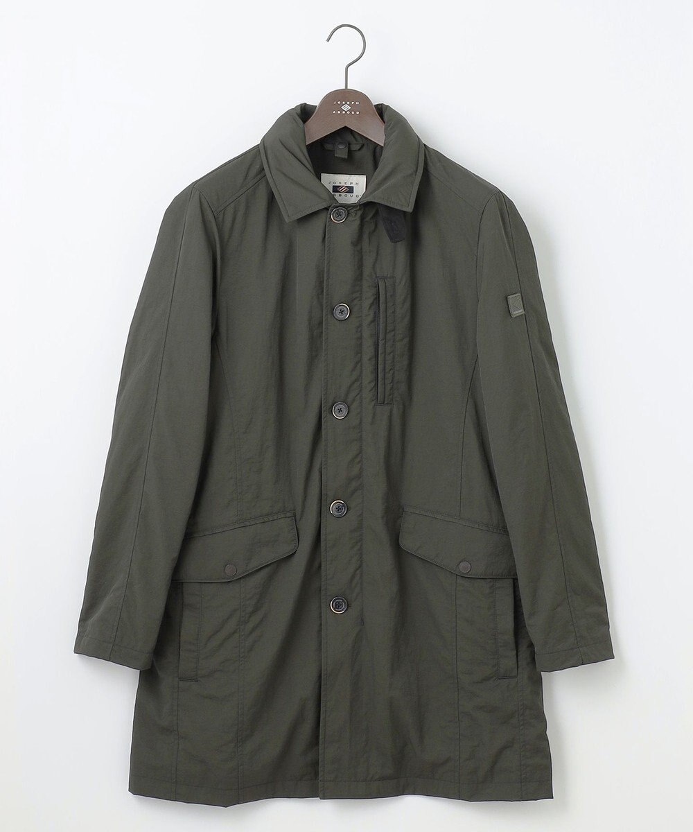 JOSEPH ABBOUD 【3WAY/撥水/INフード/ダウンライナー付】3ハイカウントツイル×パウダータフタ ダウン コート 