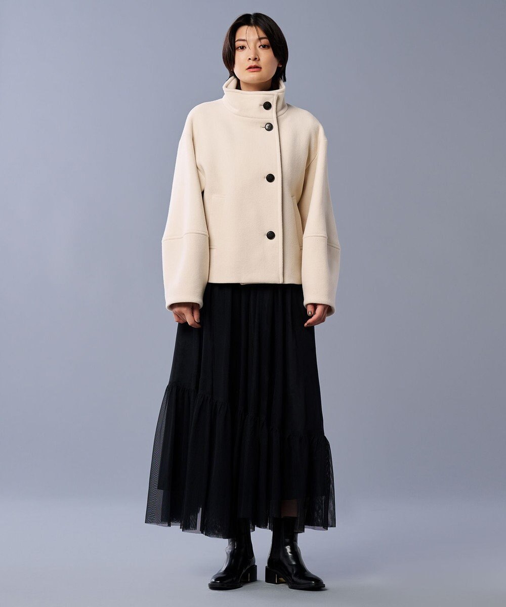 uncrave 【撥水】プルーフ メルトン スタンドネック コート（uncrave STANDARD） 