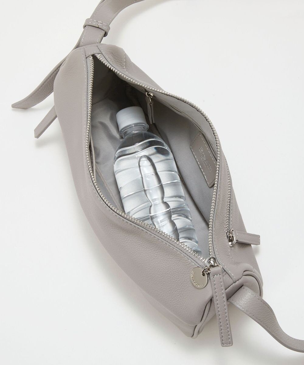 TOPKAPI 【Breath TOPKAPI】SUPPLE サプル シボレザー スワローマチ ワイド ショルダーバッグ 