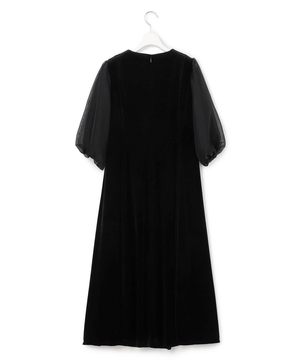 23区 【APPLAUDIR】ベロアコンビ ドレス 