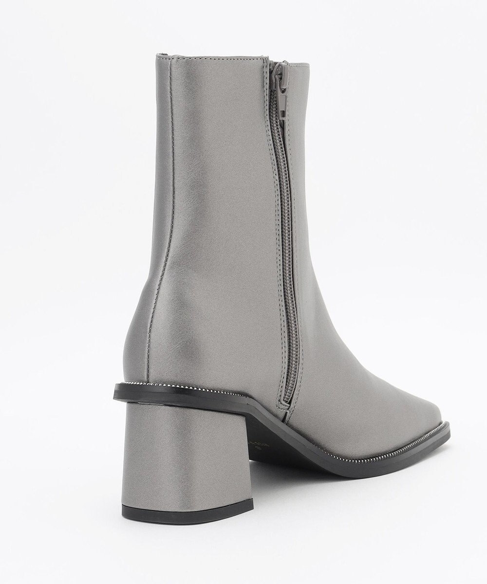 組曲 スクエアトゥショートブーツ 