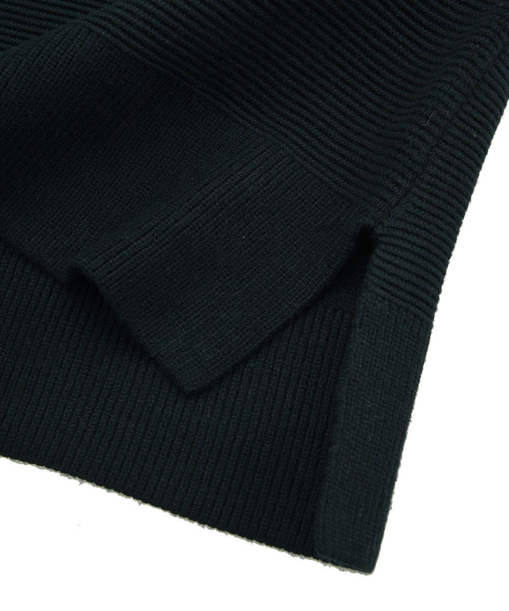 YECCA VECCA 釦デザイン配色ニット 