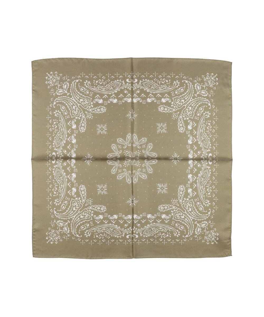 UNBILLION カシュネ cache nez / シルクバンダナ柄スカーフ 