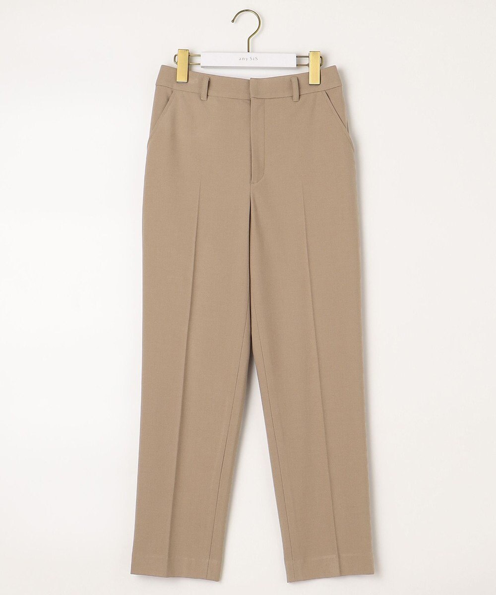 ANY SIS 【蓄熱効果】サーモトロン 2WAYストレッチ テーパードパンツ 