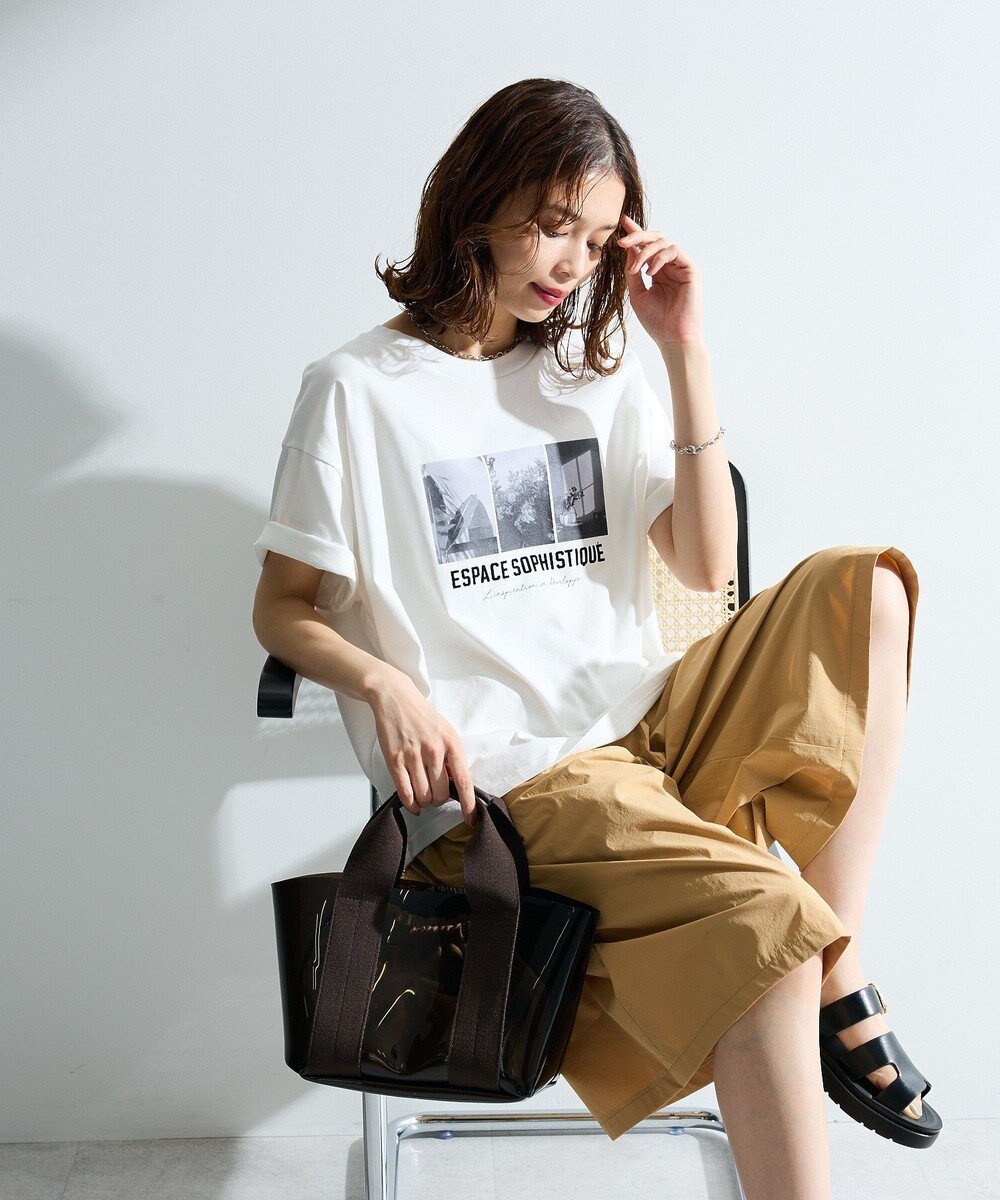 Green Parks 汗染み防止ボックスロゴＴシャツ 