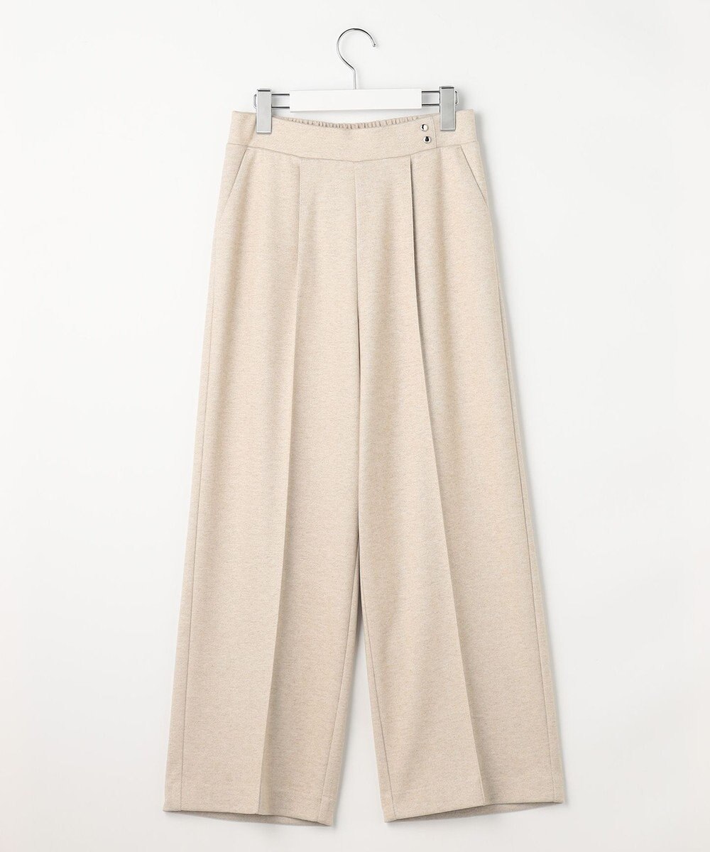 ANY SIS S センタープレスメランジ パンツ 