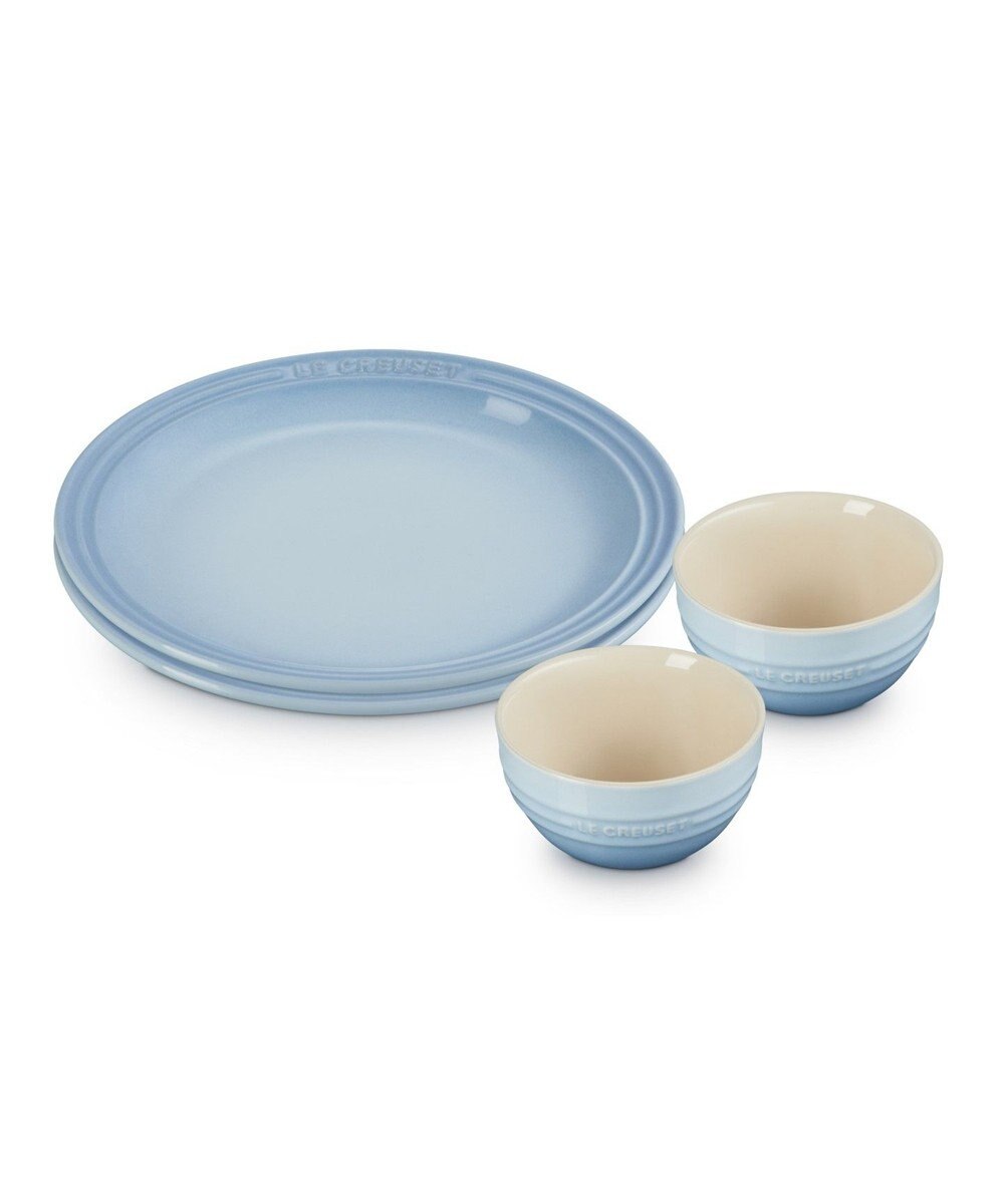 YAMATO テーブル＆キッチン 【ル・クルーゼ】LC テーブルウェア・セット  コースタルブルー 