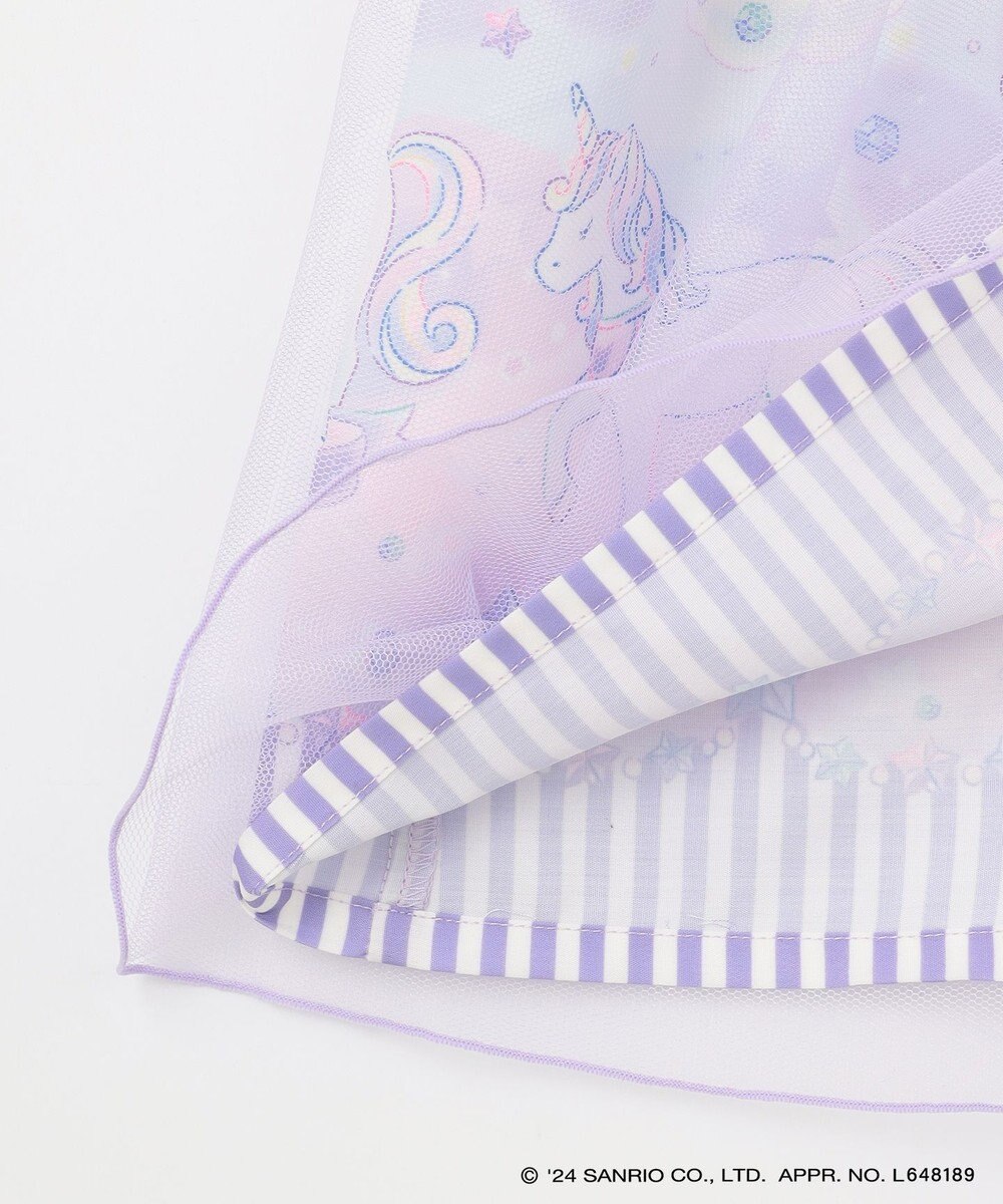 ANY KIDS 【サンリオキャラクターズ×any FAM】オン・オフショルダーチュールワンピース 