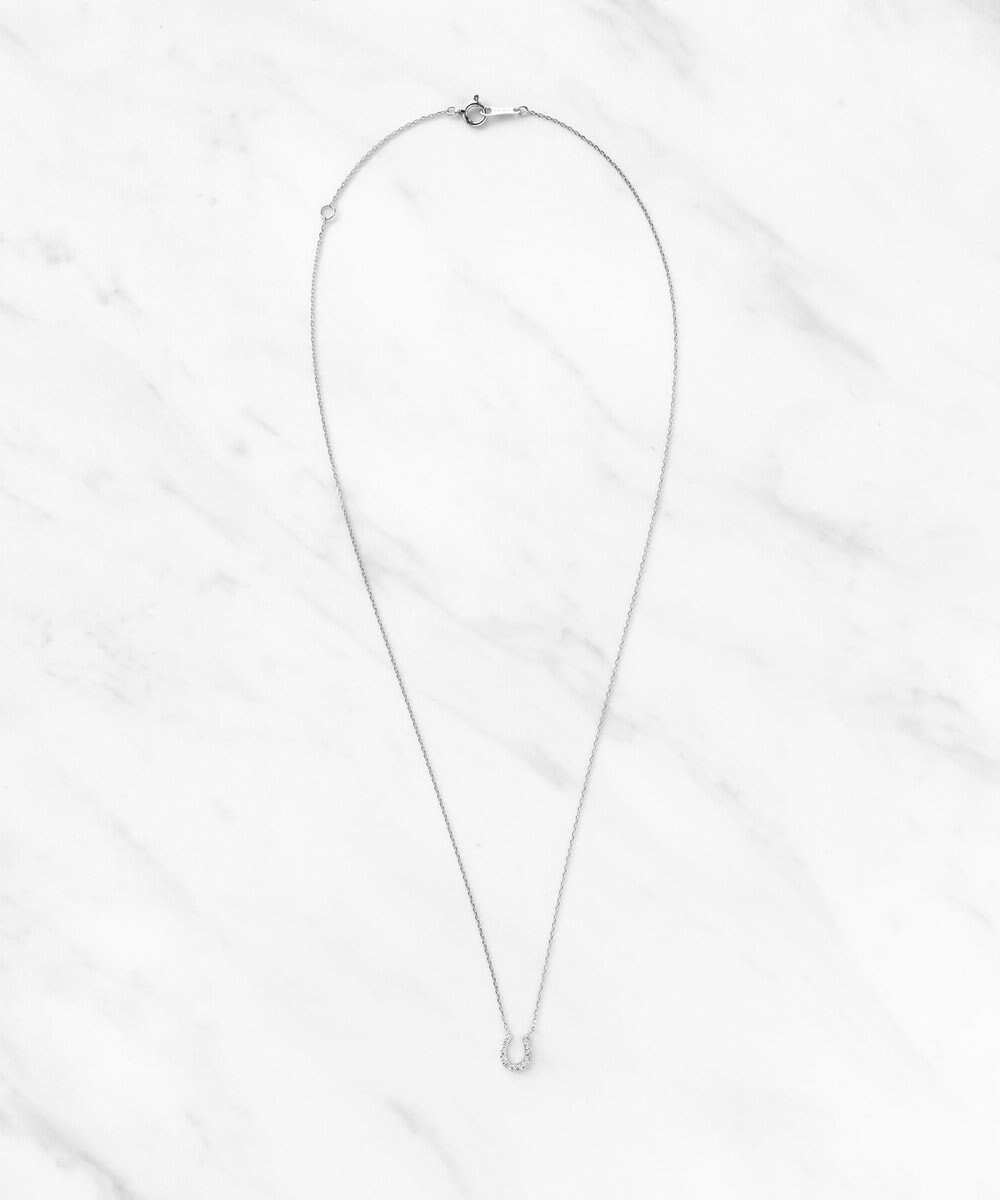 TOCCA 【WEB限定】DIAMOND HORSESHOE PLATINUM NECKLACE プラチナ ダイヤモンド ネックレス 