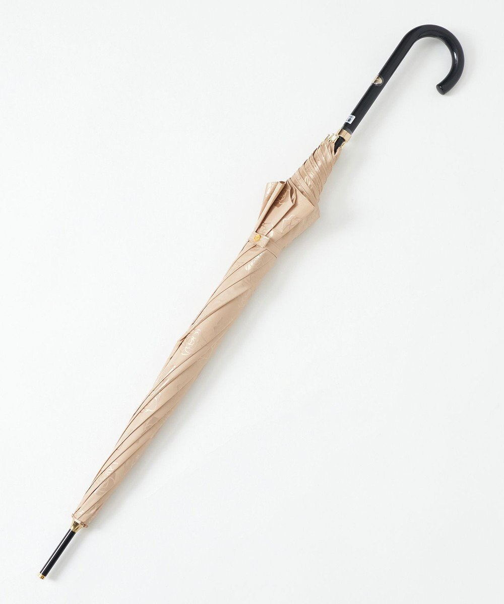 MOONBAT 【耐風】mila schon 長傘 ジャカードローズ 