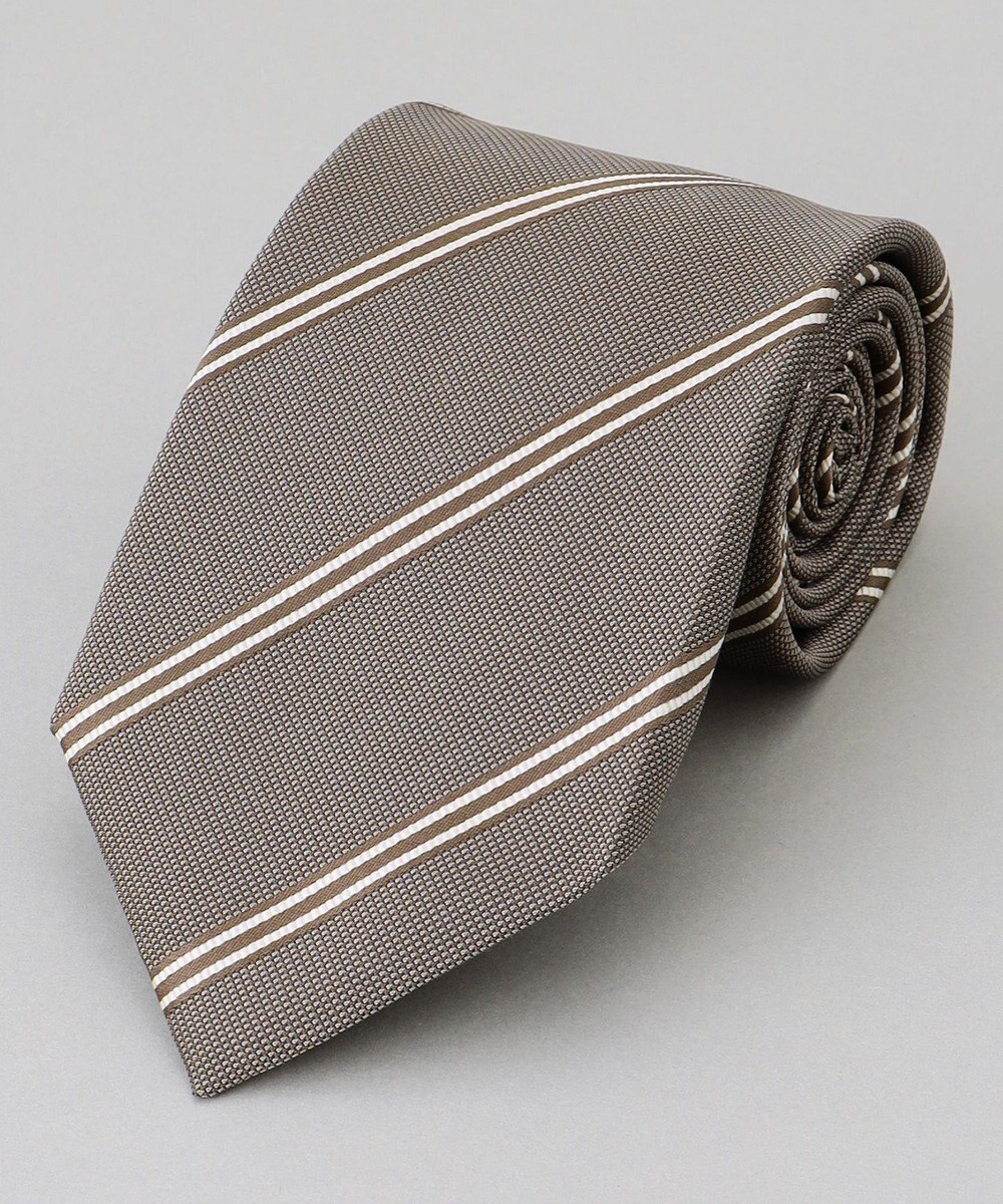 GOTAIRIKU GOTAIRIKU別注【日本製】シルク ネクタイ_レジメンタル 