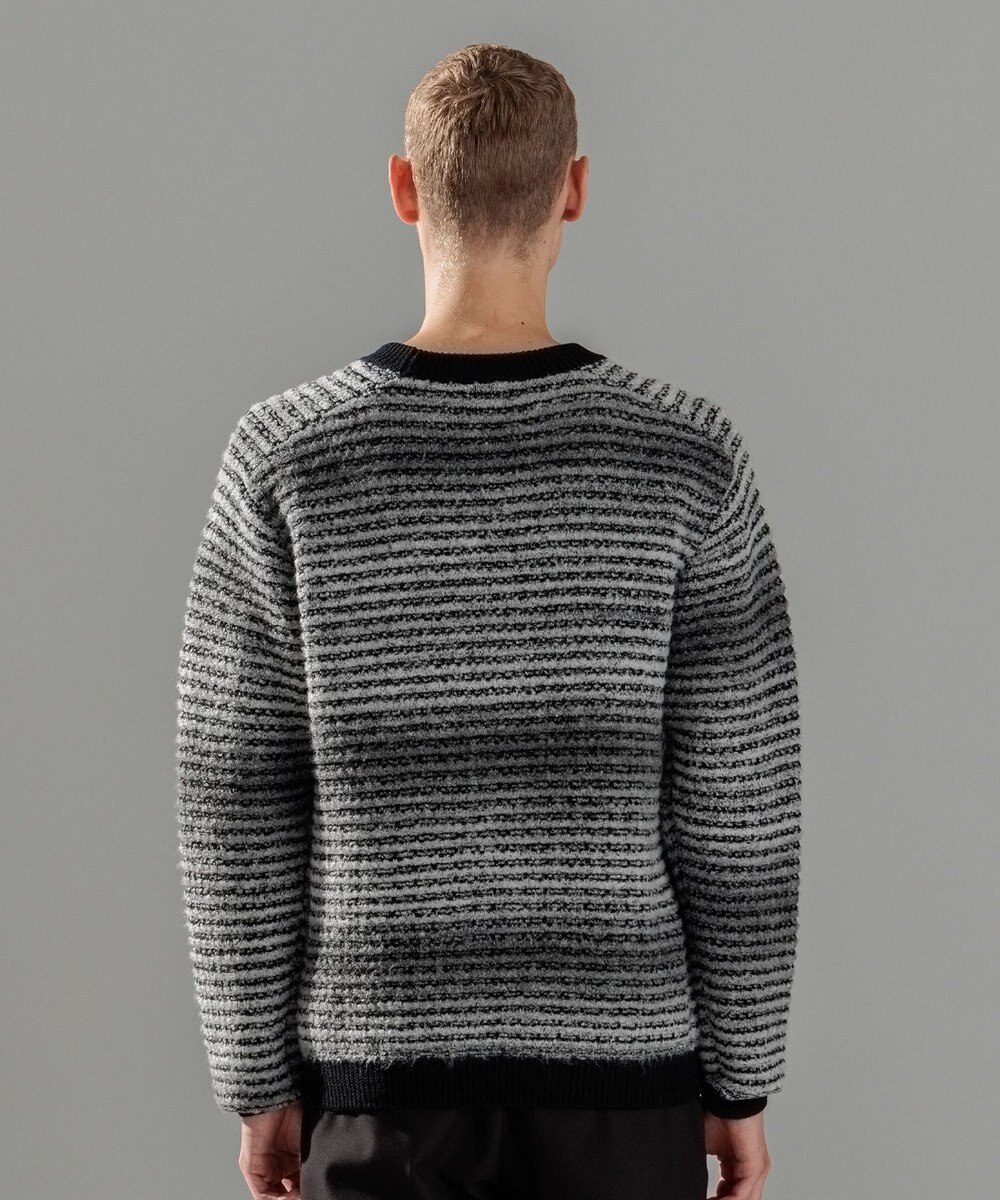 JOSEPH HOMME ヘアリーグラデーション　クルーネックニット 