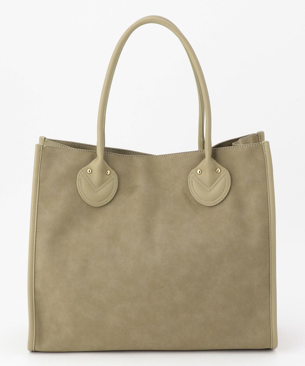 UNBILLION cachecache 丸手根革スクエアトートバッグ 