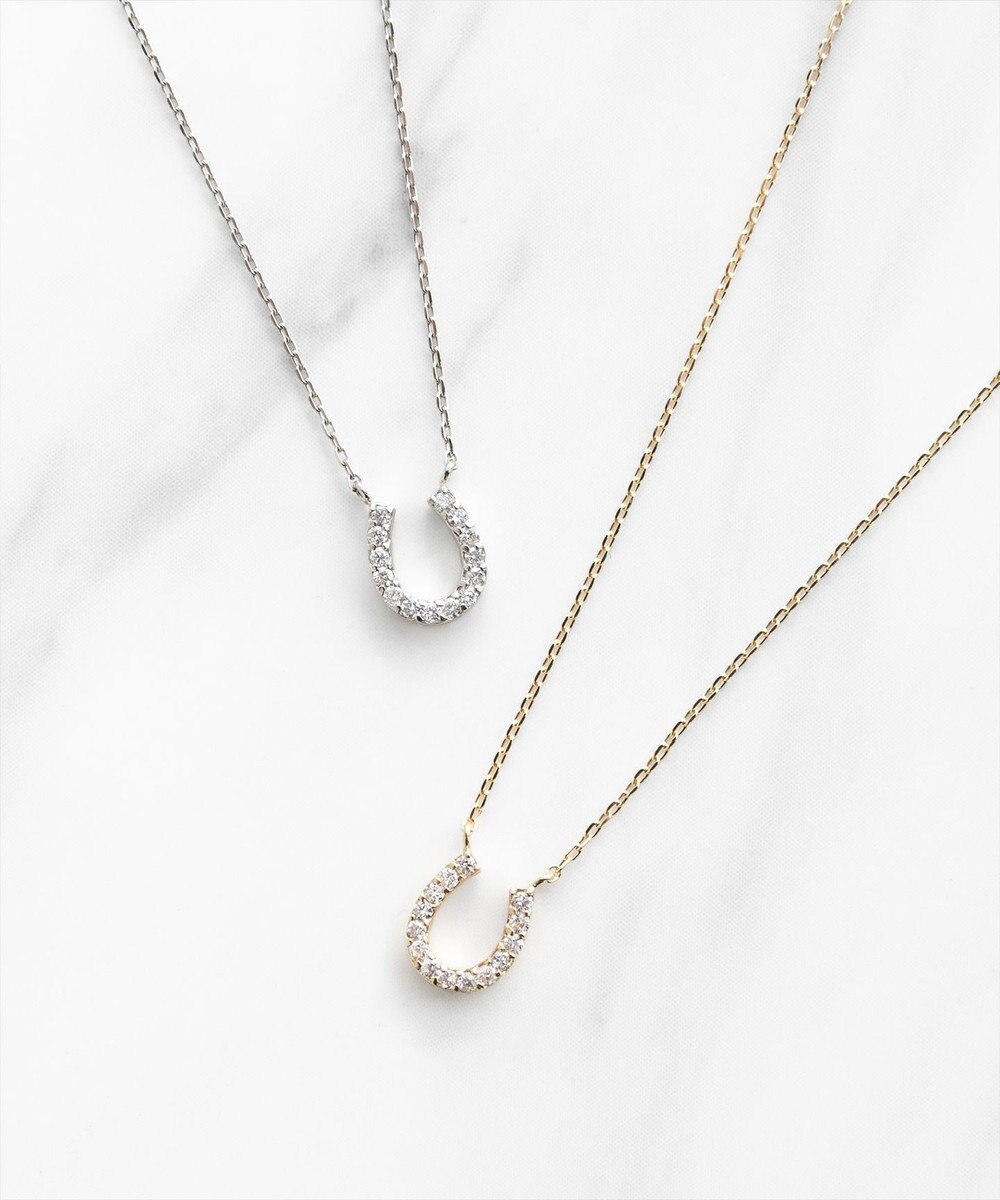 TOCCA 【WEB限定】DIAMOND HORSESHOE PLATINUM NECKLACE プラチナ ダイヤモンド ネックレス 