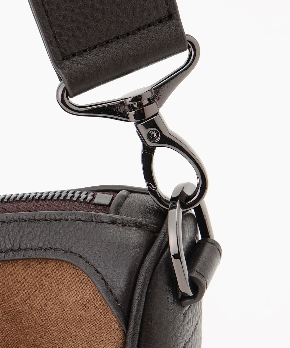 JOSEPH ABBOUD  【軽量/コンパクト】ライトスウェード ハーフムーン　バッグ 