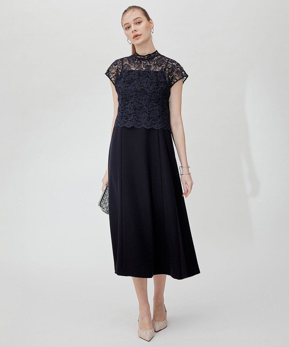 23区 【APPLAUDIR】レースコンビ ドレス 