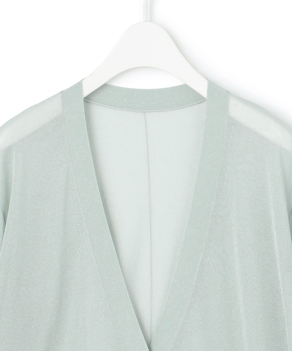 ICB L 【洗える】ドライシアーカーディガン 