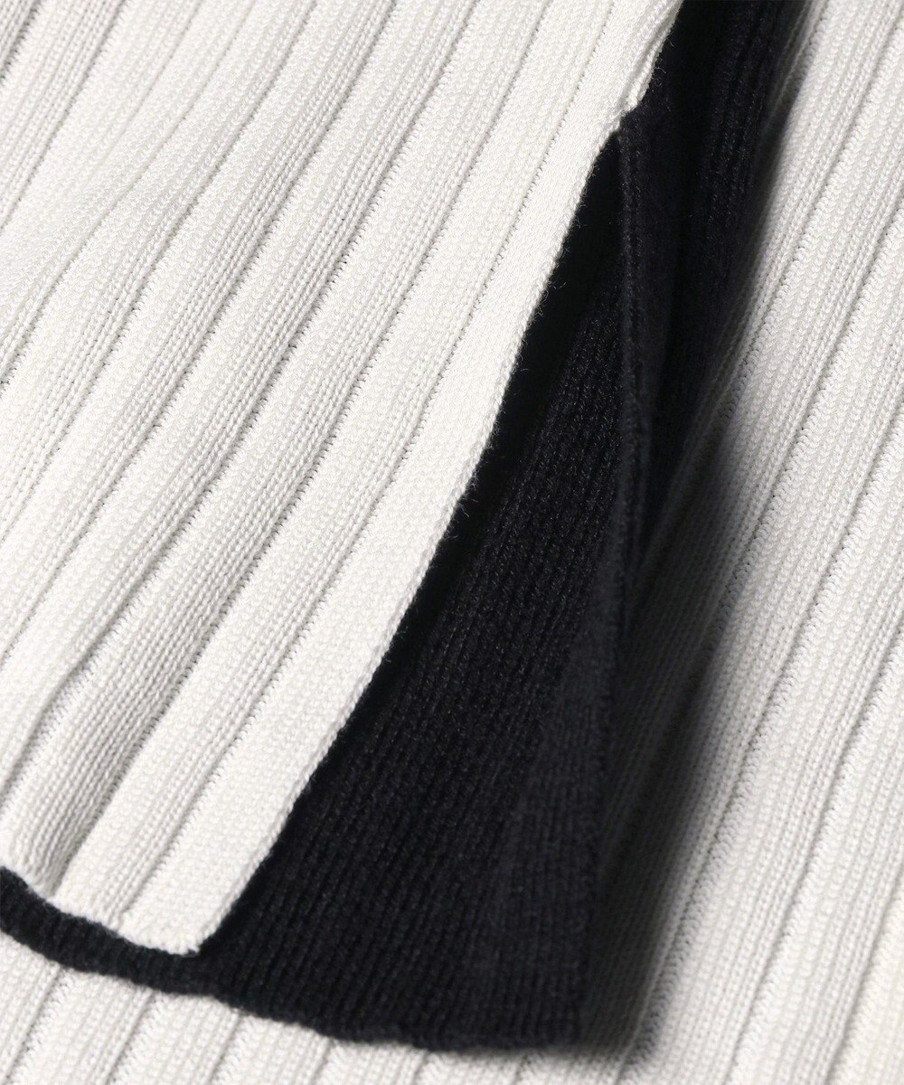 Paul Smith バイカラー スリット ニット 