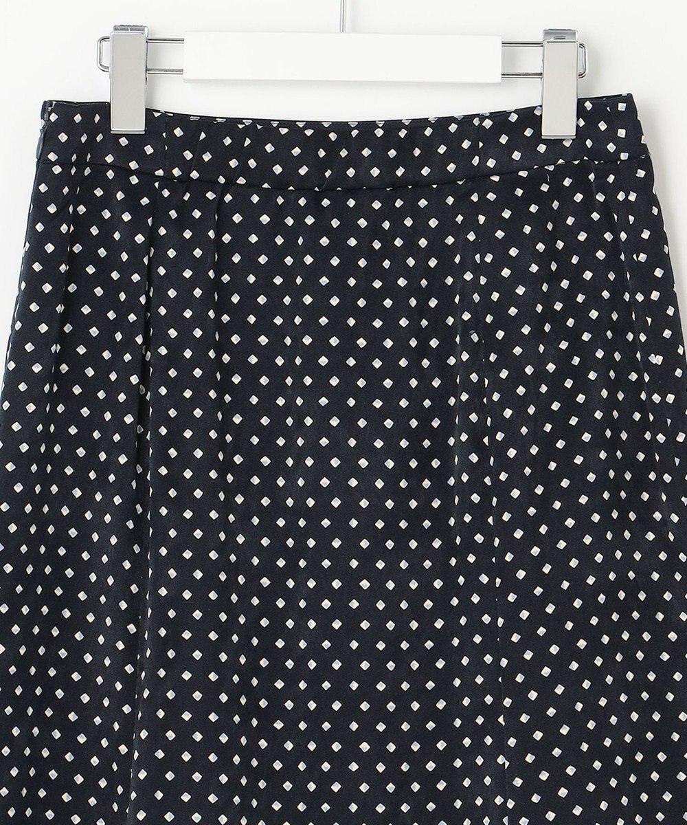 J.PRESS LADIES 【洗える】ジオメトリック マーメイド スカート 