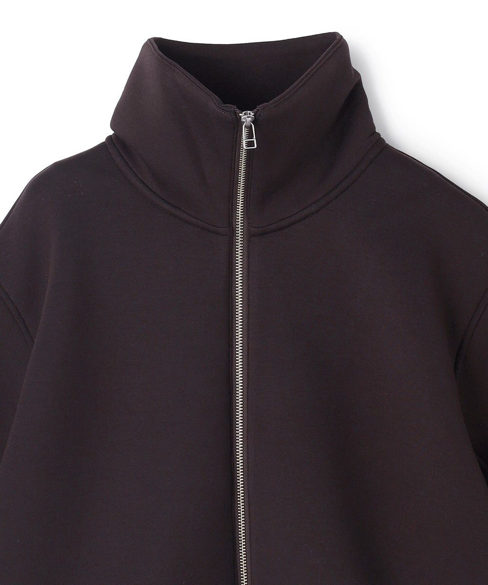 UNFILO L 【野呂佳代さん着用】BEAUTY FORM JERSEY+ ZIPブルゾン 