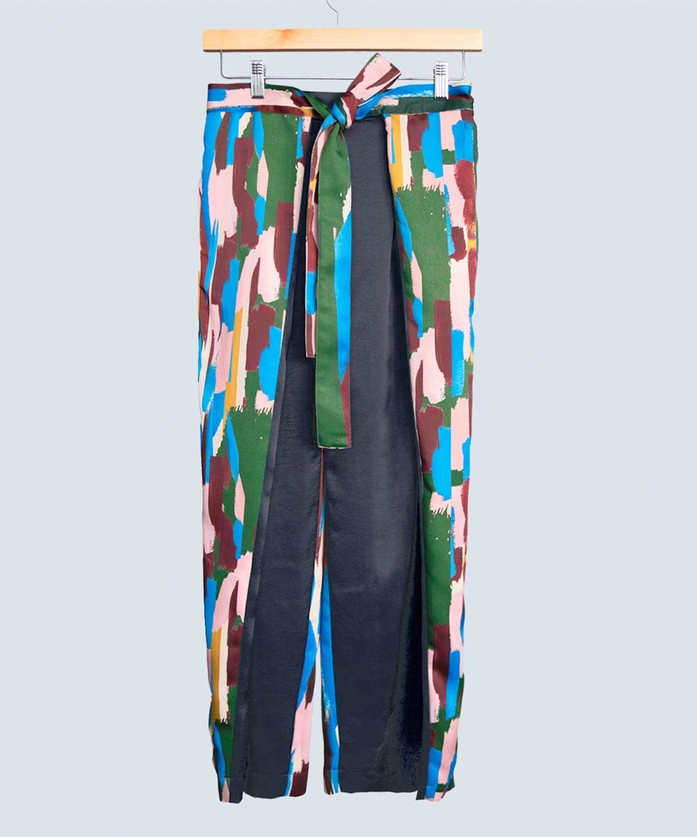 COQ 2WAY HALF LEAVES 前後2WAYパンツ 