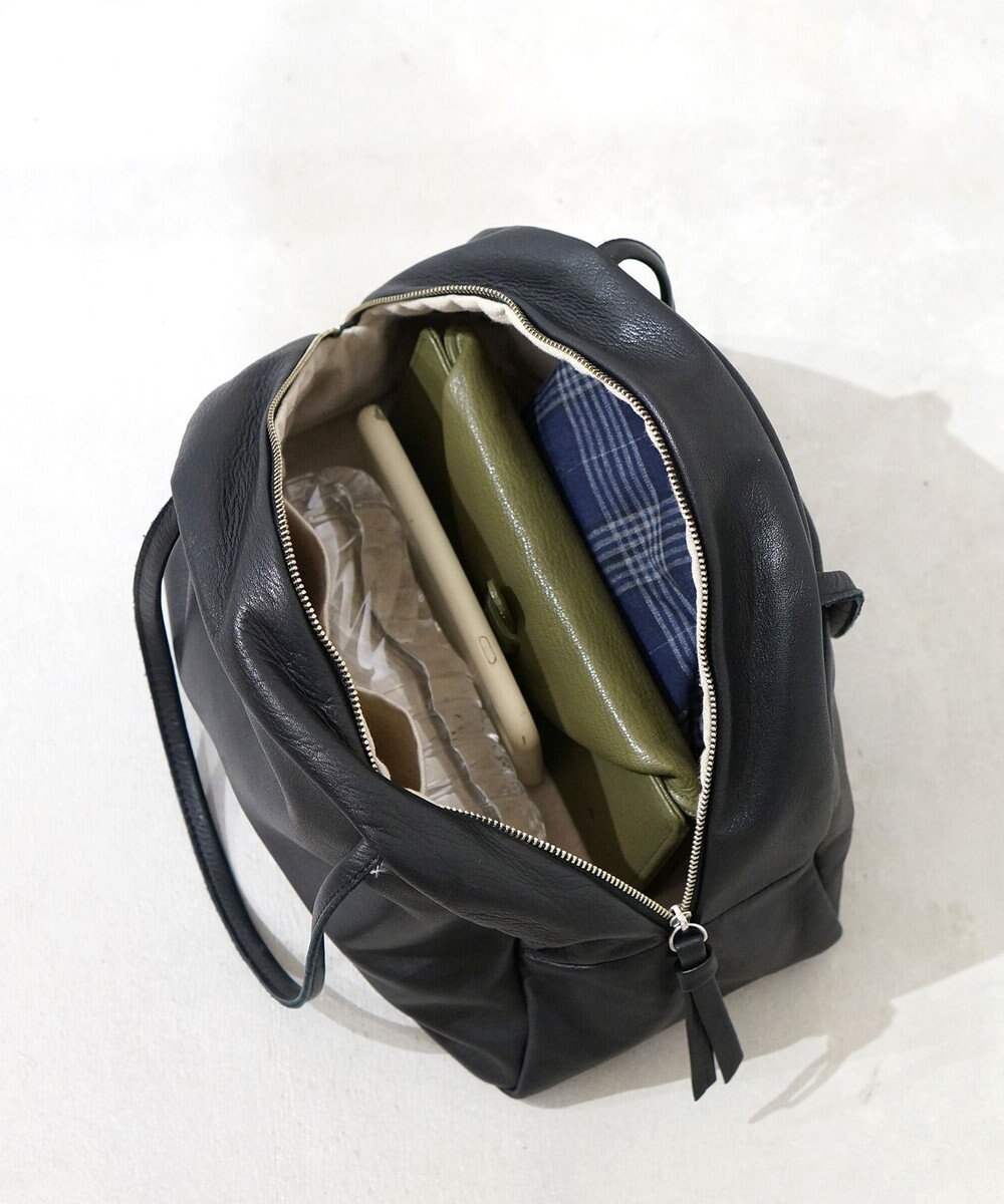 FOLNA RD ソフトレザーボストンバッグ M-SIZE 