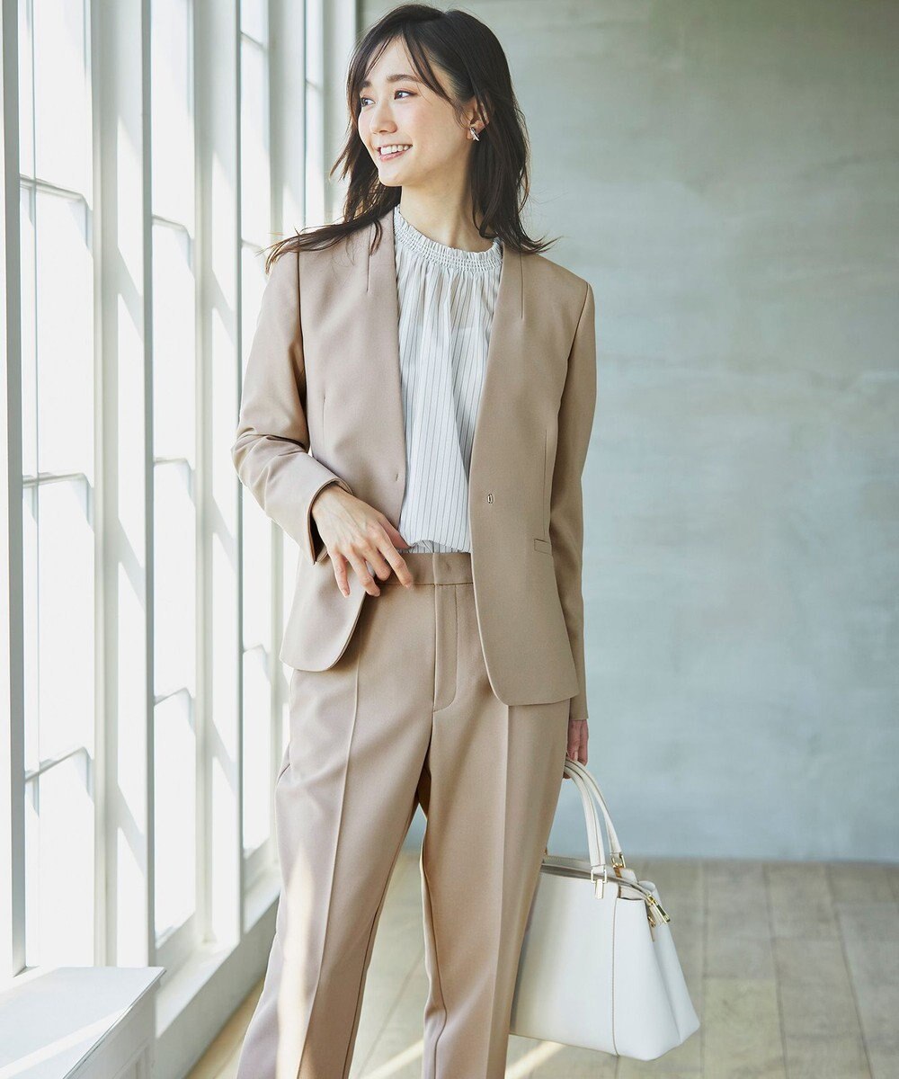 ANY SIS 【セットアップ対応】褒めらレディカラーレス ジャケット 