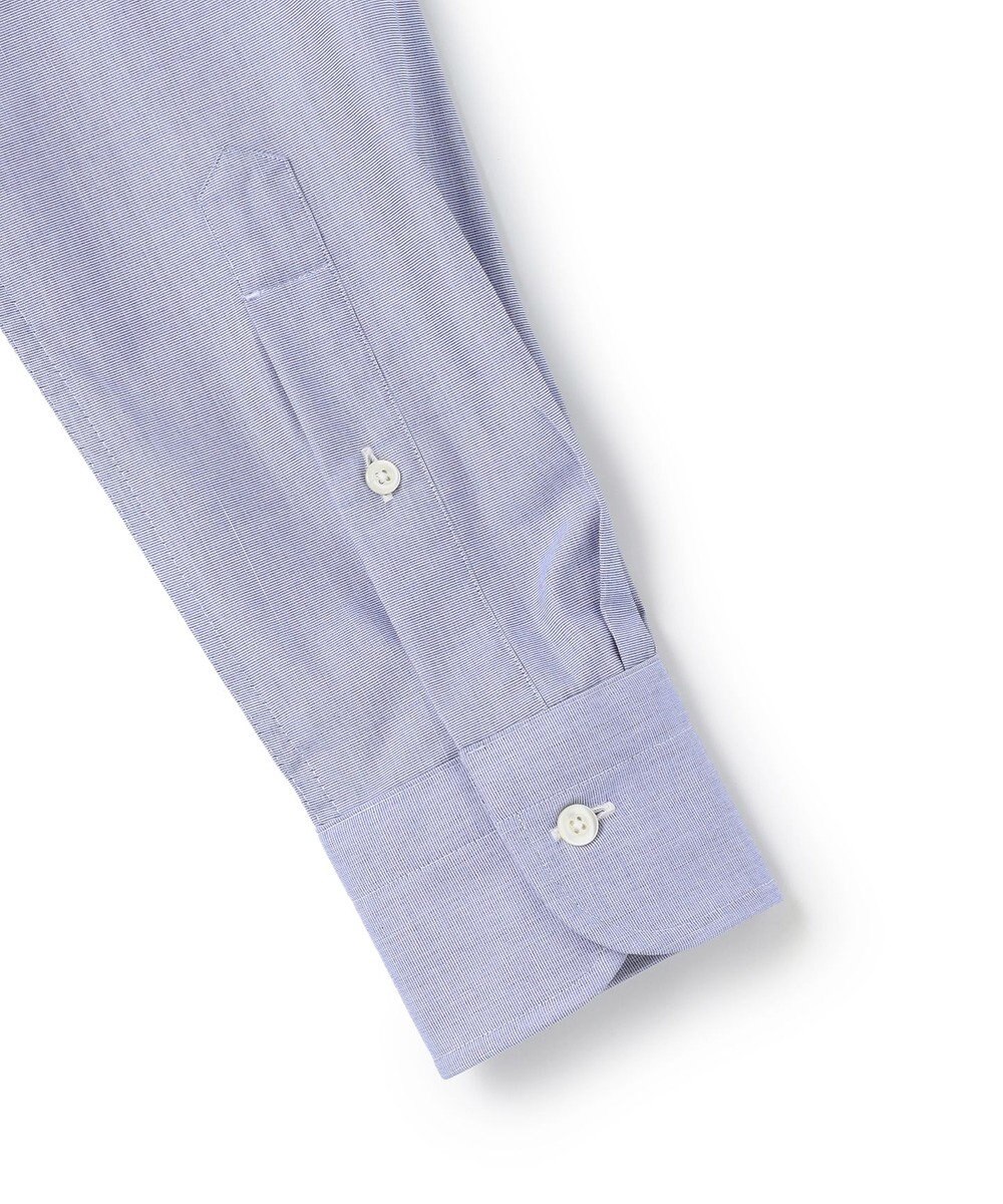 J.PRESS MEN 【PREMIUM PLEATS / 形態安定】スーピマコットンエンドオンエンド シャツ / B.D. 