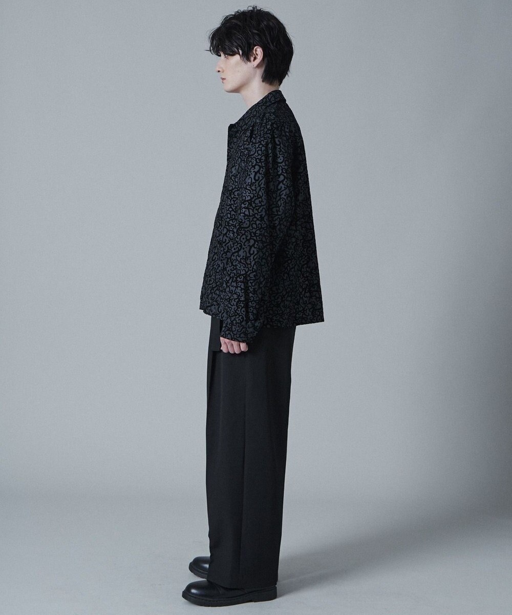 WEGO モールプリントシアーシャツ 