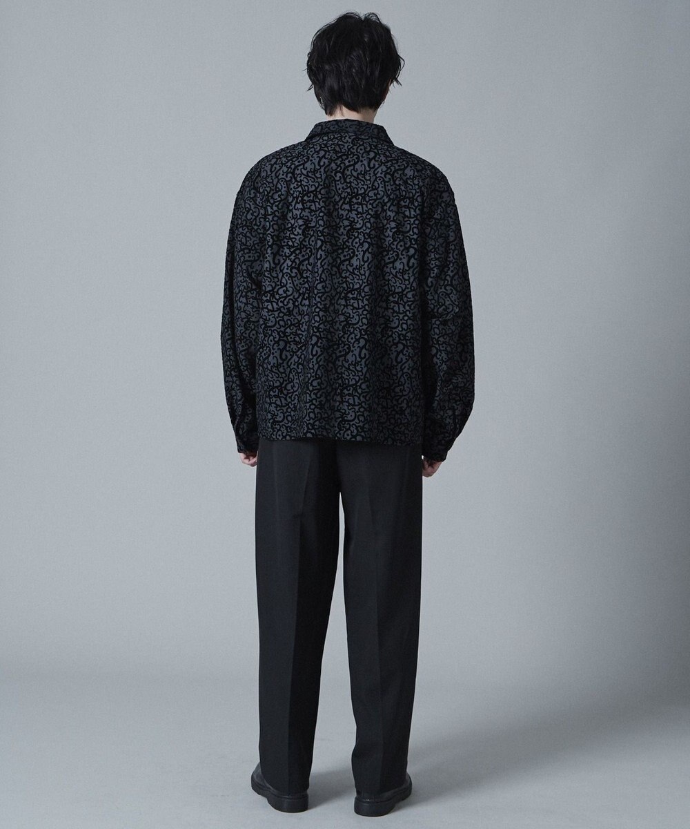 WEGO モールプリントシアーシャツ 