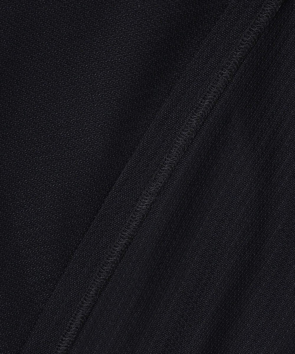 JOSEPH ABBOUD 【オリジナルジャージ生地/サラリ清涼/上質感】コンパクトブロックリンクス ドレス Ｔシャツ 