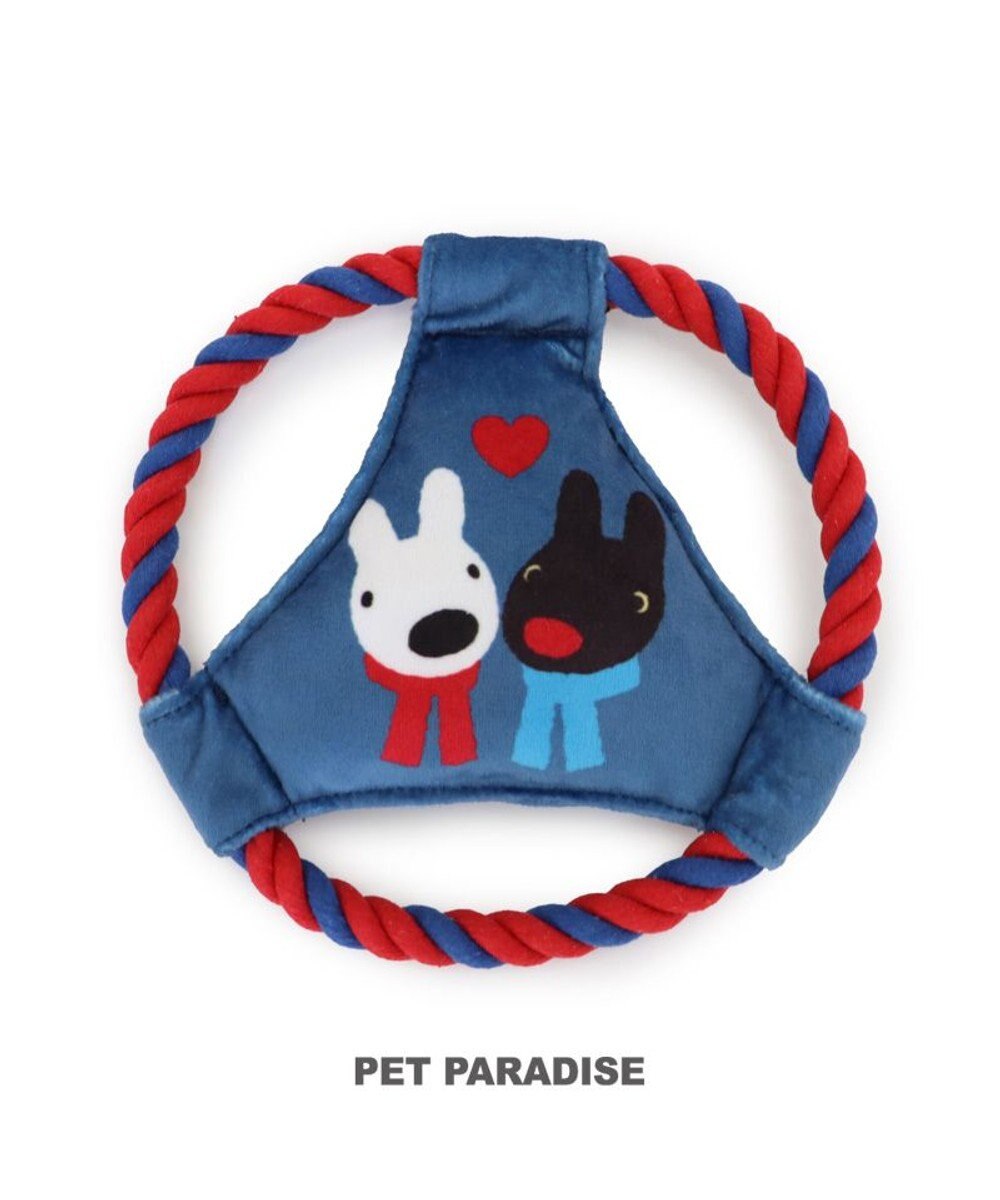 PET PARADISE リサとガスパール  ロープフリスビー トイ 