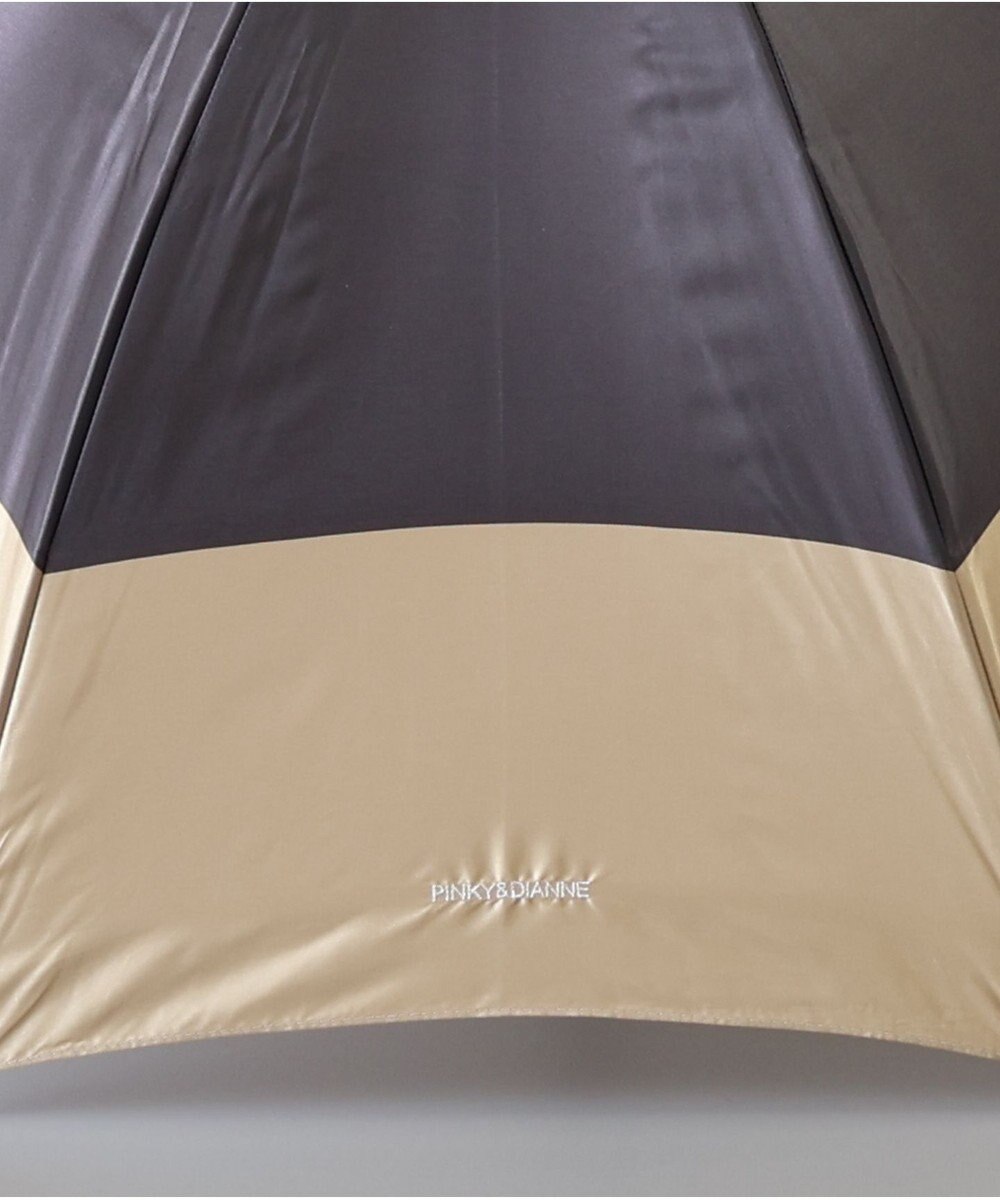 AURORA PINKY & DIANNE（ピンキー＆ダイアン） バイカラー耐風雨傘（長傘） 